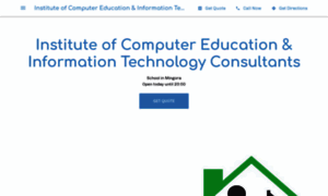 Institute-of-computer-education-information-technology.business.site thumbnail