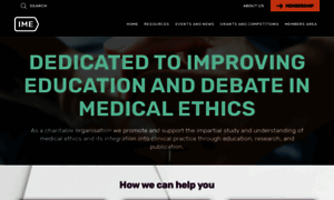 Instituteofmedicalethics.org thumbnail