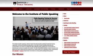 Instituteofpublicspeaking.com thumbnail