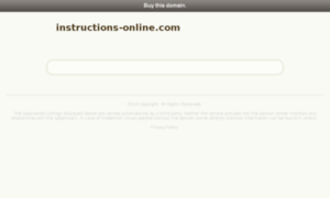 Instructions-online.com thumbnail