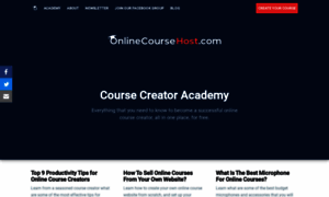 Instructor-academy.onlinecoursehost.com thumbnail