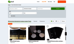 Instrument-musique.vivastreet.fr thumbnail