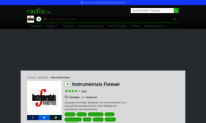 Instrumentalsforever.radio.de thumbnail