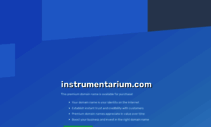 Instrumentarium.com thumbnail