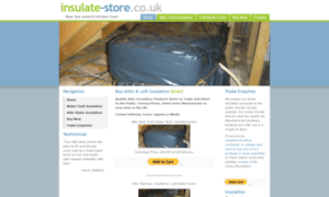 Insulate-store.co.uk thumbnail