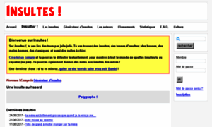 Insultes.gromweb.com thumbnail