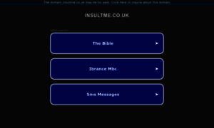 Insultme.co.uk thumbnail