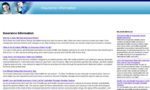 Insurance-information.cliczoom.com thumbnail