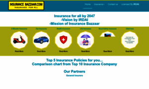 Insurancebazzaar.com thumbnail