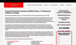 Insuranceerrorsandomissions.com thumbnail