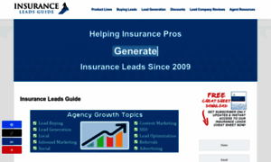 Insuranceleadsguide.com thumbnail