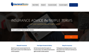 Insurancelibrary.com thumbnail