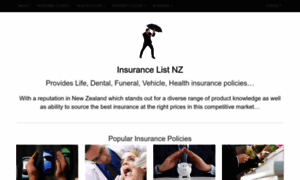 Insurancelist.co.nz thumbnail