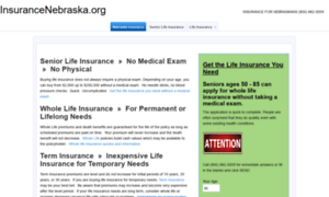 Insurancenebraska.org thumbnail