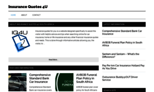 Insurancequotes4u.co.za thumbnail