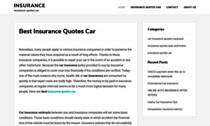 Insurancequotescar.site thumbnail