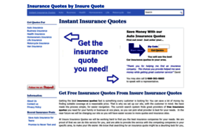 Insureinsurancequotes.org thumbnail