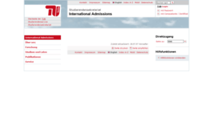 Int-admission.tu-berlin.de thumbnail