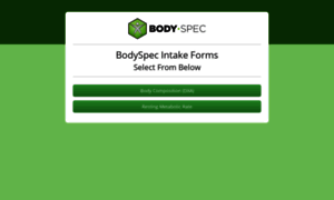 Intakes.bodyspec.com thumbnail