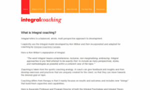 Integralcoaching.org.uk thumbnail