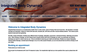 Integratedbodydynamics.co.uk thumbnail