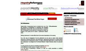 Integratingperformance.com thumbnail