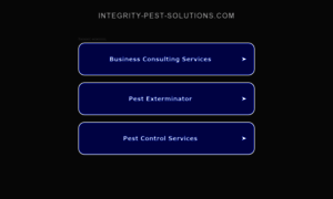 Integrity-pest-solutions.com thumbnail