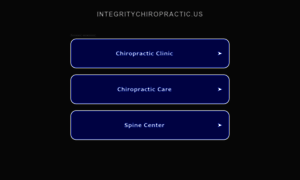 Integritychiropractic.us thumbnail