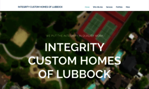 Integritycustomhomeslubbock.com thumbnail