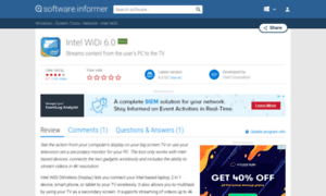 Intel-widi.software.informer.com thumbnail