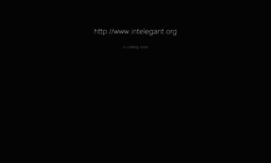 Intelegant.org thumbnail