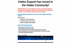 Intelex-exchange.com thumbnail
