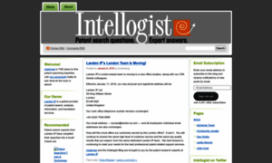 Intellogist.wordpress.com thumbnail