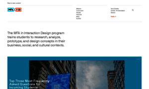 Interactiondesign.sva.edu thumbnail