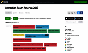 Interactionsouthamerica2015.sched.org thumbnail