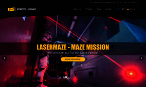 Interactive-lasergames.com thumbnail
