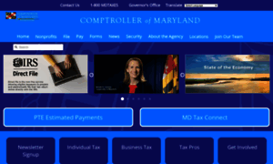 Interactive.marylandtaxes.gov thumbnail