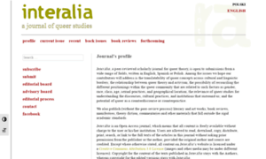 Interalia.queerstudies.pl thumbnail