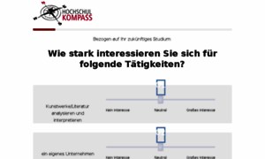 Interessentest.hochschulkompass.de thumbnail