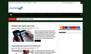 Interestfreecreditcardsoffers.com thumbnail