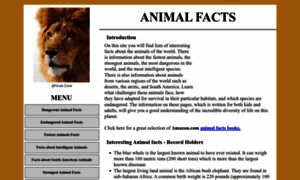 Interesting-animal-facts.com thumbnail