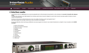 Interfaceaudio.fr thumbnail