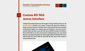 Interfacecustomization.wordpress.com thumbnail