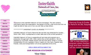 Interfaithnetworkofcare.org thumbnail