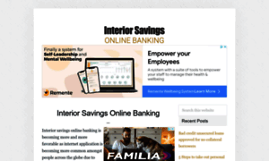Interiorsavingsonlinebanking.com thumbnail