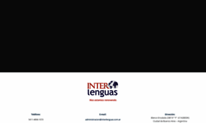 Interlenguas.com.ar thumbnail