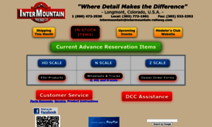 Intermountain-railway.com thumbnail