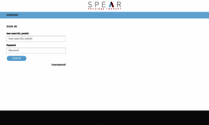 Internalapp.spearcenter.com thumbnail