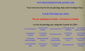 International-body-jewelry.com thumbnail