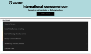 International-consumer.com thumbnail